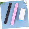 minkissy 10pcs Nail Files Practical Polishing Buffers Nail Grinding Bar