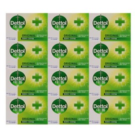 Dettol antibacterial original soap 100g 12 skin protection / 데톨 항균 오리지널 비누 100g 12개 피부보호