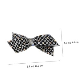 Baluue 2pcs Bow Hair Clip Decorative Headdress Accessory for Women Elegant Hair Pin for Daily Use for Casual and Party Styles