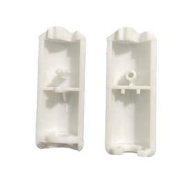 HomeAmore BreakAway Cord Condenser (White, 5 Pack). Anti Strangulation Break Apart Design. Compatible With All Horizontal Blind Pull Cords. For Households With Young Kids and Small Pets. Be Pro-Active