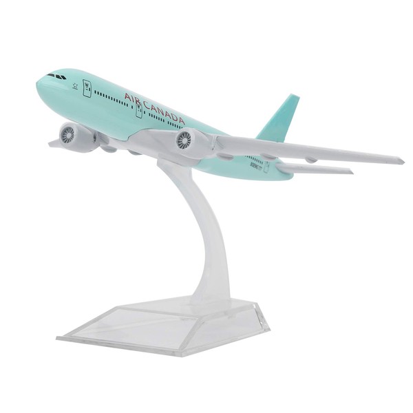 16cm Alloy Airplane Model with Base Bracket, Children's Flying Toys