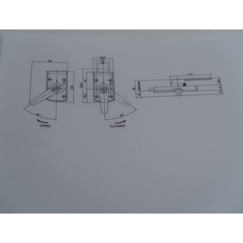 Zadi Entrance Lock, Motorhome, Caravan, Boat, Caravan, Black, Clockwise Round