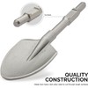 NEIKO 2627 Jack Hammer Bits, 1-1/8" Hex Shank Shovel Spade