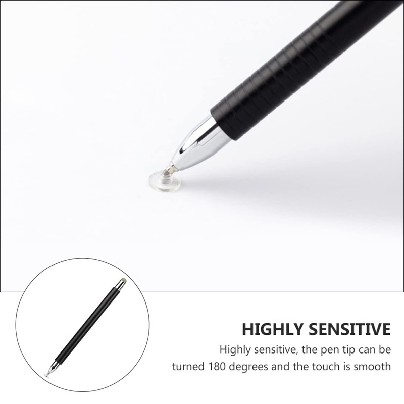 Gatuida 2pcs Magnetic Stylus Pen Disc Tip Multifunctional Capacitive Stylus