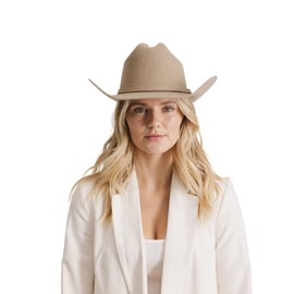 Gigi Pip Cattleman Crown Tan S-M