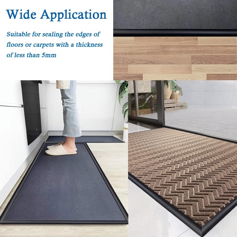 Floor Transition Strip Self Adhesive Carpet & Flooring Transitions Edging