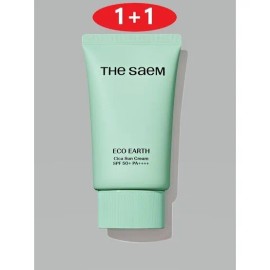 The Saem [Moda Outlet][The Saem] 1+1 Sun US Ulsan Branch 1+1 Eco Earth Cica Sun Cream 50g+50g / [모다아울렛][더샘]1+1 선 US 울산점 1+1 에코 어스 시카 선 크림 50g+50g
