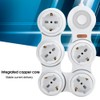 Power Strip Deformation 5 Concave Jack 10A with Power Indicator