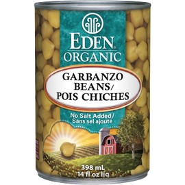 Eden Foods Garbanzo Chick Peas Beans, 398ml