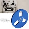 1/4 7 Inch Empty Reel 3 Hole Aluminum Alloy Opening