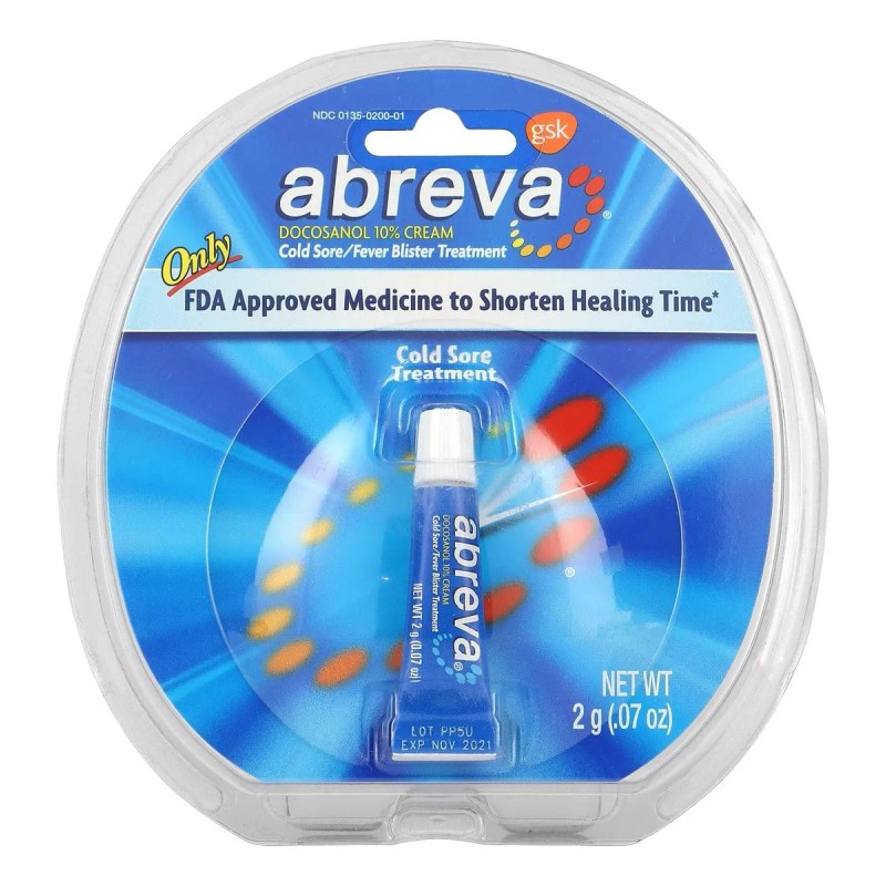 Abreva Crema Herpes Labial Docosanol