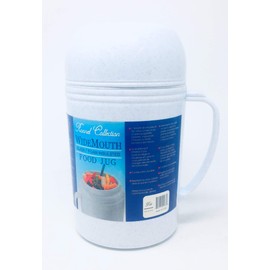 Vacuum Insulated Food Jug Flask Jar Wide Mouth Thermos 20.29 Oz Hot/Cold .6-Ltr