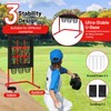 9 Hole Pitching Net with Strike Zone, More Stable Base