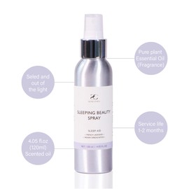 SOXCOMFY Pillow Ritual Aromatic, Calming and Relaxing Pillow Mist, Linen and Fabric Spray, Infused with Natural Essential Oils 4.05 oz