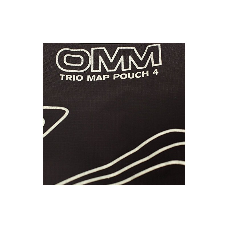 OMM Trio Map Pouch - Black, One Size