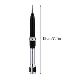 ANKROYU Jewelry Engraving Hammer Handpiece for Foredom Flex Shaft Machine, Precision Hammer Handle for Jewelry Work, Engraving, and Crafting