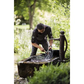 RÖSLE 12808 - Cleaning brush (Black, Orange, Stainless steel, Polyester)