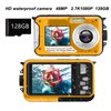 Full HD 2.7K 48MP 10ft Waterproof Underwater Digital Camera 16X