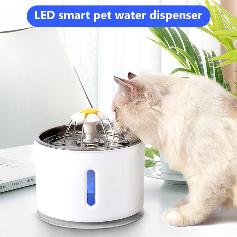 Pet Fountain Automatic Cat Water Fountain Dog Water Dispenser with