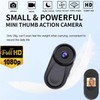 OBEST Mini Body Camera,1080P Wearable Action Body Cam,Thumb Size Hands