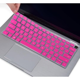 Keyboard Cover Skin for Dell Latitude 3440 5440 5430 5431 5420 14", 14" 7440 7430 7420 7410, Dell Latitude 14" 9420 9430, 15.6" 9520 9510 7520 Keyboard Protector, Hot Pink