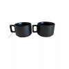 STARBUCKS Reserve Roastery CHICAGO 10 oz Black Mug Set of
