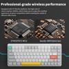 nuphy Air75 V2 Portable 75% Mechanical Keyboard,Wireless Keyboard,Supports Bluetooth/2.4G/USB-C RGB