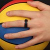 Silicone Wedding Rings for Men 1/4/5/6/7 Multipack of Breathable Airflow