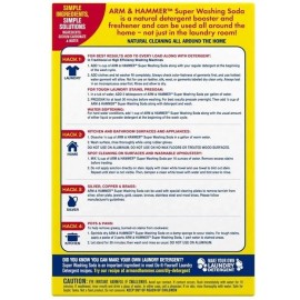 Church & Dwight Co Arm & Hammer Super Washing Soda, Free Shipping