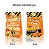FOHOME 24 Pcs Construction Party Favors Bags with Stickers Truck