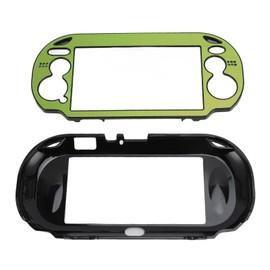 Hard Case Cover for PS Vita 1000 Perfect Fit Replacement Aluminum Alloy Protective Case Hard for PSV 1000 Game Console Green