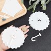 Siliget 2 Set Mosquito Net Hooks, Ceiling Hooks Bed Canopy