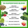 Orgain Organic Greens Powder + 50 Superfoods, Original - 1