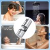 Adjustable Shower Head Holder Replacement,Shower Head Bracket, Shower Rail Slider