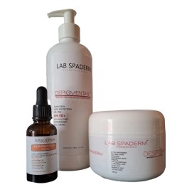 Kit Despigmentante, Suero,mascarilla Y Protector Solar.