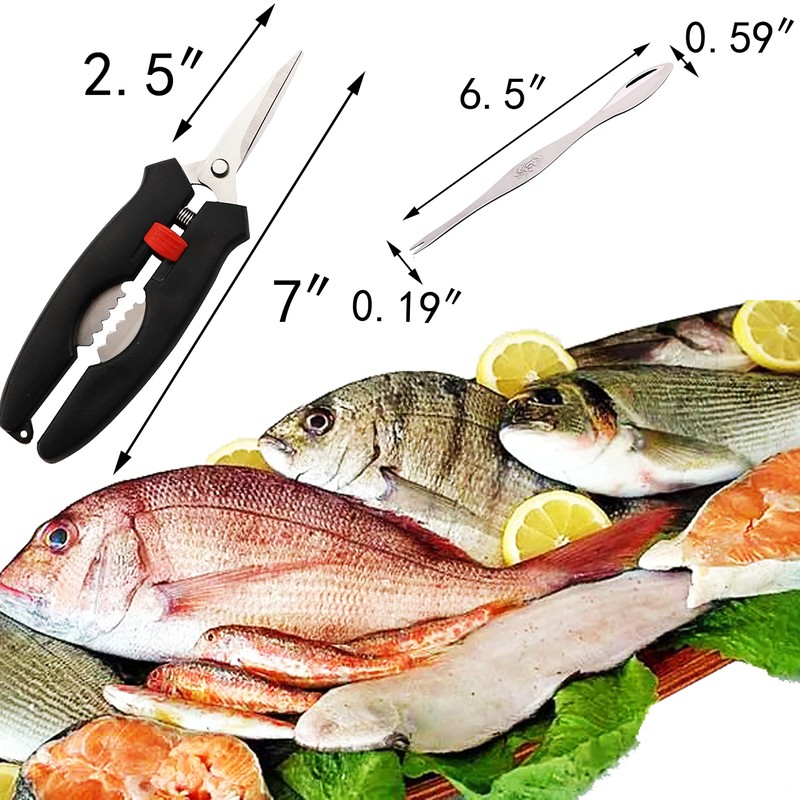 Criativo live Seafood Scissors, Lobster Scissors, Crab Scissors, Seafood Tools