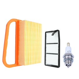 AUMEL Air Filter Chainsaw Accessory with Additional Filter Spark Plug for Stihl TS410 TS410Z TS420 TS420Z Concrete Saw Replaces 42381410300