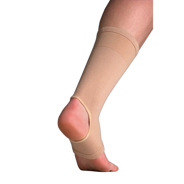 Thermoskin Elastic Ankle Support, Beige, Medium
