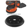 ECSiNG Sanding Pad Replacement Compatible with Black & Decker KA190