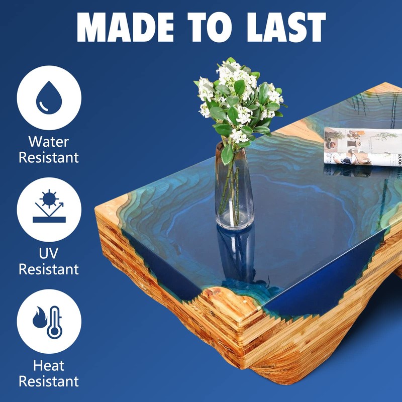 Deep Pour Epoxy Resin 1.5 Gallon, 2 to 4 Inch