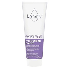 Kenkay Extra Relief Moisturising Cream - 100g | Intensive Hydration for Dry Skin | Dermatologist Tested Formula, Offers Extra Relief and Nourishment, Alleviates Dryness and Discomfort