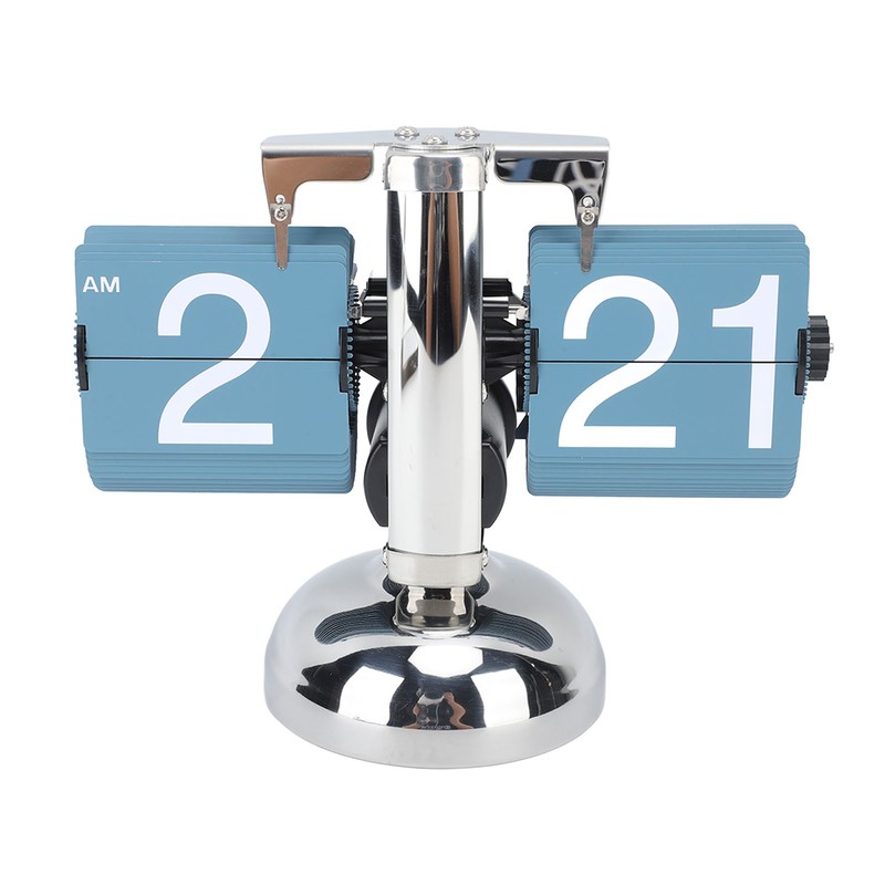 European Style Retro Digital Flip Down Clock 304 Stainless Steel