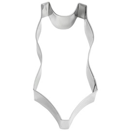 R&M International Bathing Suit Cookie Cutter 4" Stainless Steel