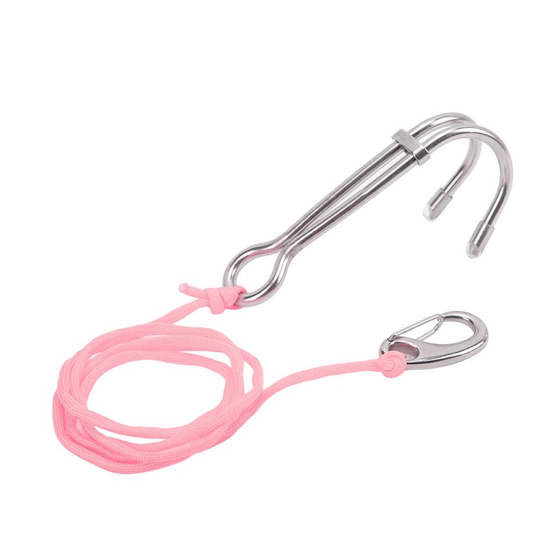 Drift Hook Scuba Diving Double Dual Stainless Steel Drift Hook