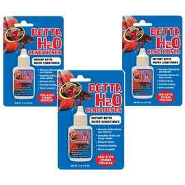 Zoo Med Betta H2o Water Conditioner .5oz (3 Pack)