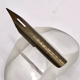 Perry & Co. Saxon 87M Dip Pen Nib Vintage Bronze Calligraphy Point