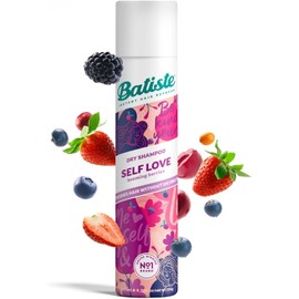 Batiste Shampoo en Seco Self Love con Frutos Rojos 200 ml. Refresca el Pelo Sin Usar Agua, Absorbe el Exceso de Grasa, Brinda Volumen y Textura, Neutraliza Olores. Ahorra Tiempo y Agua.