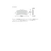 KITACO 777-0841098 SBS Brake Pad 841RST Racing Sinterer, GSX-R100R/ABS, ZX-10R,