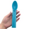 DGBRSM 2PCS Plastic Ice Cream Fruit Scoop Blue Pink 7.2x1.2