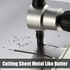 Double Head Sheet Metal Cutter, Versatile Metal Sheet Double Nibbler
